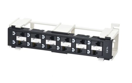 Modular de montaje en pared - Panel de conexión de montaje en pared clasificado para componentes ISO-6A sin blindaje (c/89D)